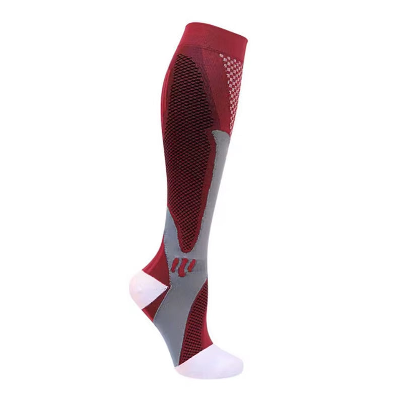Medical Sport Compression Socks Men and Women 20-30Mmhg Run Nurse Socks for Varicose Veins Running Cycling Travel Socks
