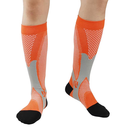 Medical Sport Compression Socks Men and Women 20-30Mmhg Run Nurse Socks for Varicose Veins Running Cycling Travel Socks