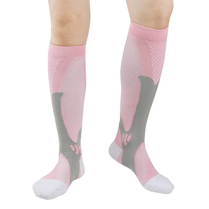 Medical Sport Compression Socks Men and Women 20-30Mmhg Run Nurse Socks for Varicose Veins Running Cycling Travel Socks