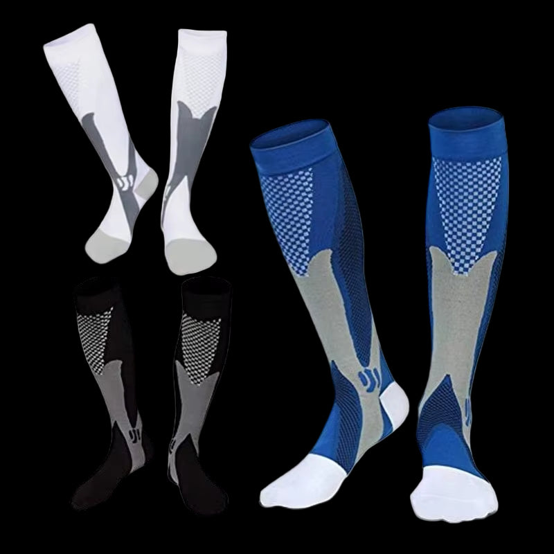 Medical Sport Compression Socks Men and Women 20-30Mmhg Run Nurse Socks for Varicose Veins Running Cycling Travel Socks