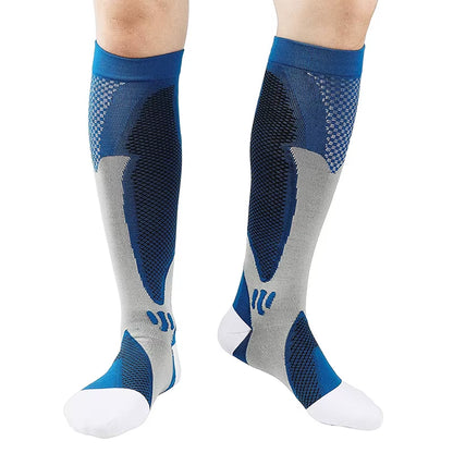 Medical Sport Compression Socks Men and Women 20-30Mmhg Run Nurse Socks for Varicose Veins Running Cycling Travel Socks